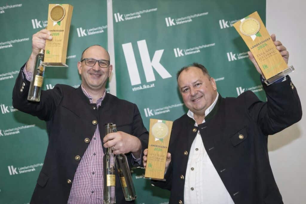 Landesprämierung der Edelbrände: Leibnitz und Deutschlandsberg im Fokus